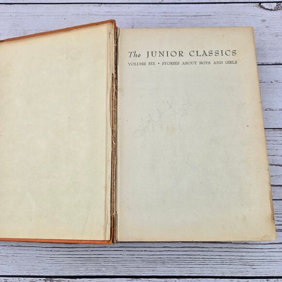 Vtg Collier's Junior Classics Volumes 6,7,8 and 9 Set of 4 - Picture 11 of 12